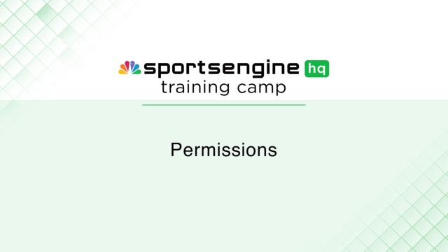 Permissions